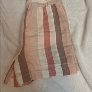Multi Color Striped Shorts